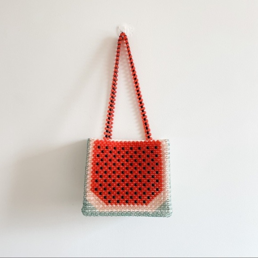 Cynthia Rowley Watermelon Beaded Bag